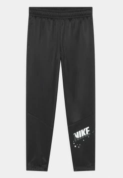Nike Performance TAPER GFX - Tracksuit Bottoms - Black/white