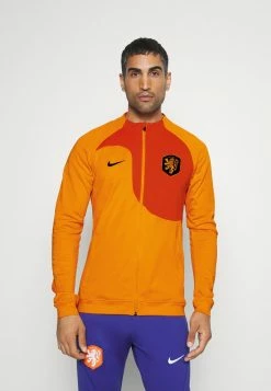 Nike Performance NETHERLANDS KNVB ACADEMY PRINT ANTHEM JACKET - Training Jacket - Orange Peel/campfire Orange/black