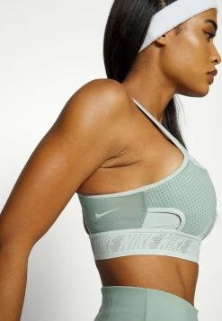 Nike Performance BRA - Medium Support Sports Bra - Grey Haze 11 Nike Performance BRA - Medium Support Sports Bra - Grey Haze -Nike Performance store b3da89b2ce63427e90a9515c1644d256