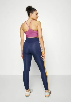 Nike Performance ONE - Leggings - Midnight Navy/light Curry -Nike Performance store b3e422516c7b48ce81f649b6cd996baf