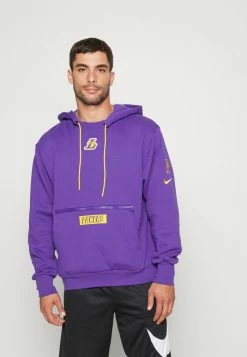 Nike Performance NBA LOS ANGELES LAKERS COURTSIDE HOODIE - Hoodie - Field Purple