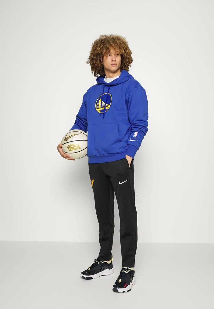 Nike Performance NBA MIAMI HEAT MOMENTS MIXTAPES SHOWTIME PANT - Tracksuit Bottoms - Black/sundial/white 2 Nike Performance NBA MIAMI HEAT MOMENTS MIXTAPES SHOWTIME PANT - Tracksuit Bottoms - Black/sundial/white - Image 2