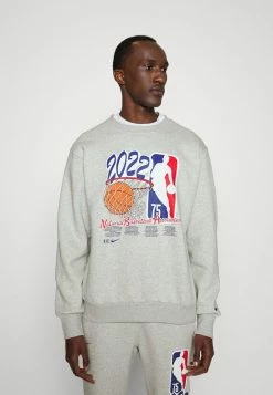 Nike Performance TEAM 31 COURTSIDE CREW - Sweatshirt - Grey Heather
