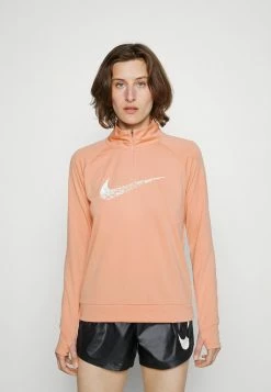 Nike Performance RUN - Long Sleeved Top - Light Madder Root