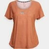 Nike Performance AIR - Sports T-shirt - Mineral Clay/pink Oxford