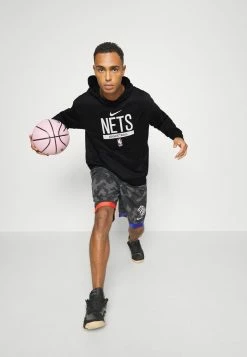 Nike Performance NBA BROOKLYN NETS SPOTLIGHT HOODIE - Hoodie - Black -Nike Performance store b4d1f0b8b0754be7b9618204cd1cb5db