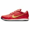 Nike Performance AIR ZOOM VAPOR PRO CLAY - Clay Court Tennis Shoes - Bright Crimson/topaz Gold-magic Ember