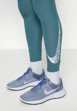 Nike Performance RUN - Leggings - Ash Green/reflective Silver/white -Nike Performance store b55ea0831cd34f39a54a16fa98582b4e