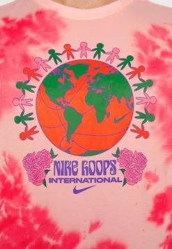 Nike Performance TEE BBALL - Print T-shirt - Bleached Coral -Nike Performance store b573c9047d0f4fd1bbf103e24e6a5ff8