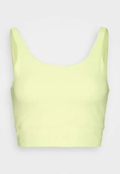 Nike Performance THE YOGA LUXE CROP TANK - Top - Gelb