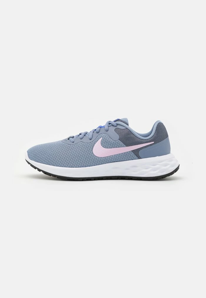 Nike Performance W NIKE REVOLUTION 6 NN - Neutral Running Shoes - Ashen Slate/doll/black/medium Blue/white 1 Nike Performance W NIKE REVOLUTION 6 NN - Neutral Running Shoes - Ashen Slate/doll/black/medium Blue/white