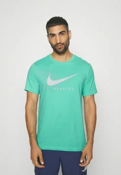 Nike Performance TEE RUN - Sports T-shirt - Light Menta