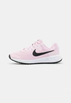 Nike Performance REVOLUTION 6 UNISEX - Neutral Running Shoes - Pink Foam/black