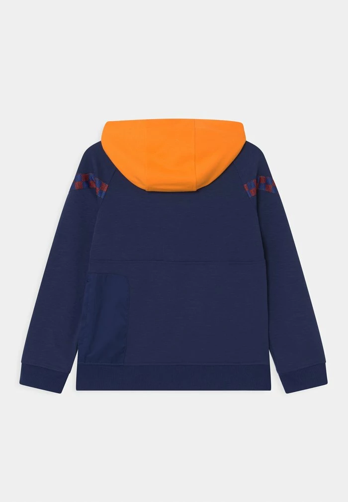 Nike Performance FC BARCELONA TRAVEL HOODIE UNISEX - Club Wear - Blue Void/vivid Orange 2 Nike Performance FC BARCELONA TRAVEL HOODIE UNISEX - Club Wear - Blue Void/vivid Orange - Image 2