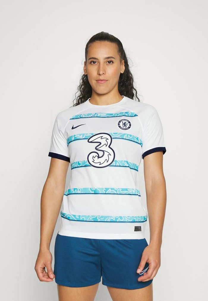 Nike Performance CHELSEA LONDON STADIUM AWAY - Football Shirt - White/college Navy 1 Nike Performance CHELSEA LONDON STADIUM AWAY - Football Shirt - White/college Navy