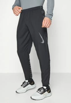 Nike Performance NIKE DRI-FIT RUN DIVISION CHALLENGER HERREN LAUFHOSE - Tracksuit Bottoms - Black/reflective Silv -Nike Performance store b8087d28196b45abafb9e2e59aa07022