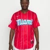 Nike Performance MLB CITY CONNECT MIAMI MARLINS OFFICIAL REPLICA - Club Wear - Red