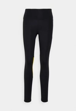 Nike Performance FAST - Leggings - Black/yellow Ochre/white -Nike Performance store b841bbf43bfd46e6a72ef9fb3060e07e