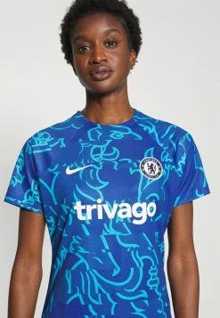 Nike Performance CHEALSEA LONDON TOP PREMATCH - Club Wear - Chlorine Blue/white -Nike Performance store b86935ef8e864a6ba0ddd46628f3e788