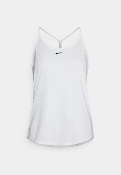 Nike Performance ONE TANK - Top - White/black -Nike Performance store b974ab7cb5774378b2f2b4297901e610