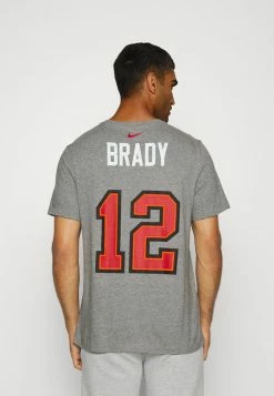 Nike Performance NFL TAMPA BAY BUCCANEERS MENS NAME AND NUMBER TOM BRADY - Club Wear - Dark Grey Heather -Nike Performance store b99a75b6b72e44bf99048c2356f54fce