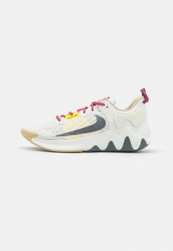 Nike Performance GIANNIS IMMORTALITY 2 - Basketball Shoes - Sail/smoke Grey/rattan/yellow Strike