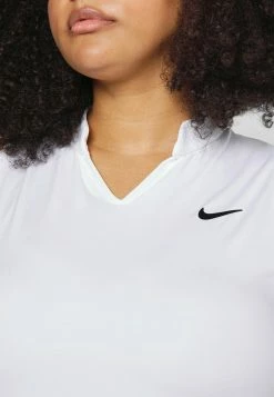 Nike Performance VICTORY DRESS PLUS - Sports Dress - White/black -Nike Performance store b9cadcd7c80943c6a42c6af777f9e07b