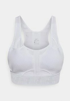 Nike Performance BRA - Medium Support Sports Bra - White/grey Fog -Nike Performance store b9fec1d1313042ccb32c04e4db79f911