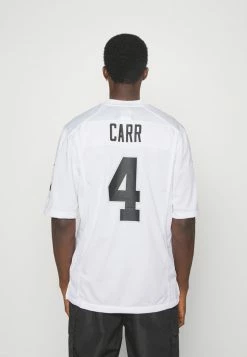 Nike Performance NFL DEREK CARR 4 LAS VEGAS RAIDERS GAME ROAD - Club Wear - White -Nike Performance store ba78a4ccf15d45d4937a24d2b139f6da