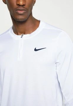 Nike Performance ADVANTAGE - Long Sleeved Top - White/white/black -Nike Performance store ba8b222d3f3d48009e0f9fd9953aa547