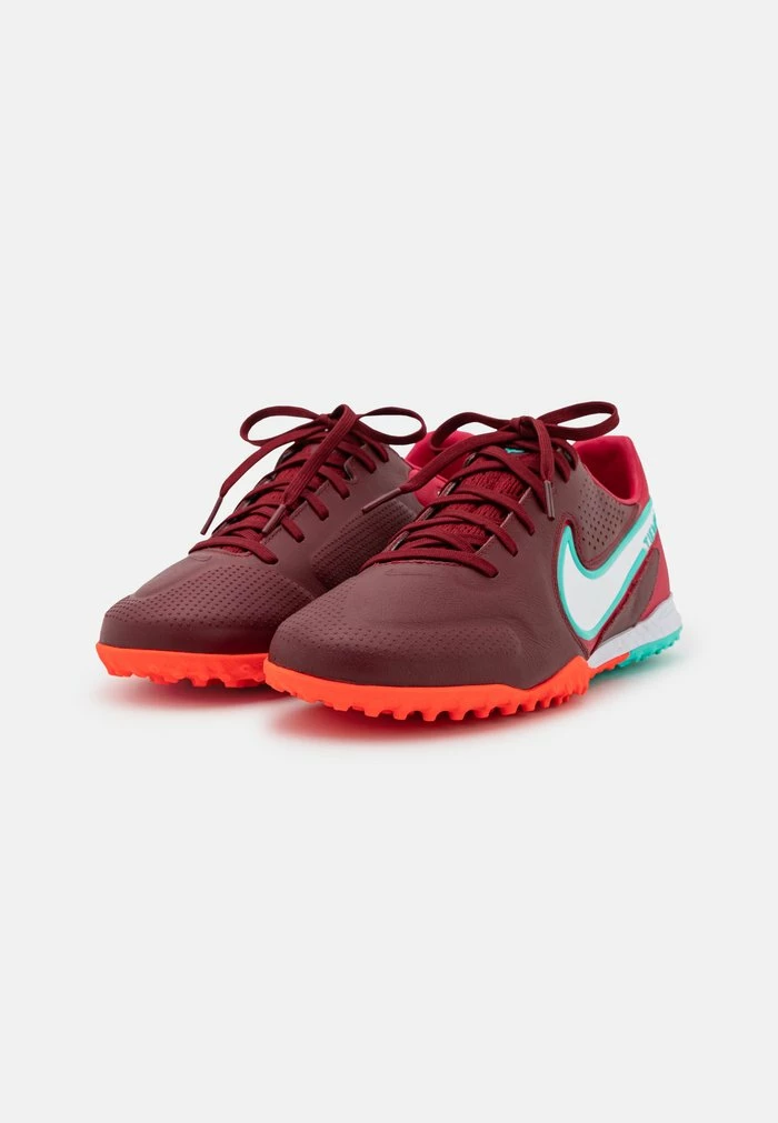 Nike Performance REACT TIEMPO LEGEND 9 PRO TF - Astro Turf Trainers - Team Red/white/mystic Hibiscus 2 Nike Performance REACT TIEMPO LEGEND 9 PRO TF - Astro Turf Trainers - Team Red/white/mystic Hibiscus - Image 2