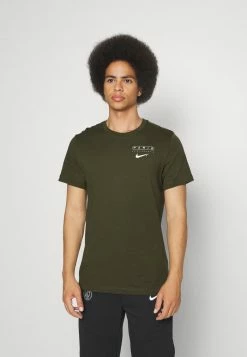 Nike Performance PARIS ST GERMAIN TEE - Club Wear - Cargo Khaki