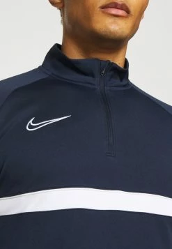Nike Performance ACADEMY DRILL - Fleece Jumper - Obsidian/white -Nike Performance store badd4aa652ed4ad49959eb8fabc3e22a