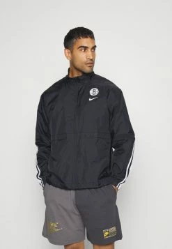 Nike Performance NBA BROOKLYN NETS TRACK JACKET - Training Jacket - Black/white
