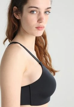 Nike Performance RIVAL BRA HIGH SUPPORT - High Support Sports Bra - Black/black/white -Nike Performance store bb1a89fc14cc41da8c50060b50ddadd1