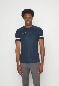 Nike Performance ACADEMY 21 - Sports T-shirt - Thunder Blue/white