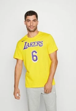 Nike Performance NBA LOS ANGELES LAKERS NAME AND NUMBER TEE - Club Wear - Amarillo