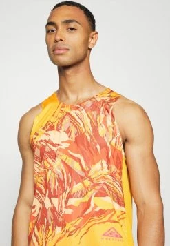 Nike Performance TRAIL RISE TANK - Top - Light Curry/habanero Red -Nike Performance store bc13626d68f14021b26251487129c170