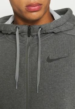 Nike Performance Zip-up Sweatshirt - Charcoal Heather/black -Nike Performance store bcc72ce179794087b8b2e94582e12609