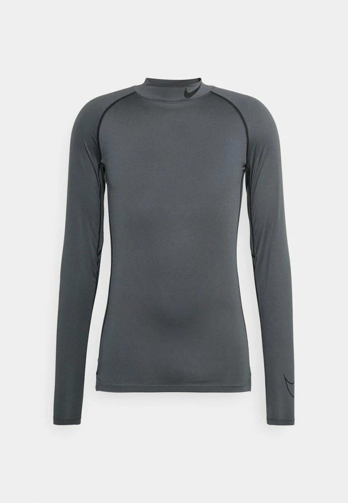 Nike Performance TIGHT MOCK - Long Sleeved Top - Iron Grey/black 5 Nike Performance TIGHT MOCK - Long Sleeved Top - Iron Grey/black - Image 5
