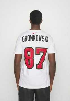 Nike Performance NFL ROB GRONKOWSKI 87 TAMPA BAY BUCCANEERS MENS NAME & NUMBER - Zip-up Sweatshirt - White -Nike Performance store bd37951d3e4e4b1c99f9ba76f661b207