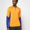 Nike Performance ADVANTAGE - Long Sleeved Top - Light Curry/deep Royal Blue/white