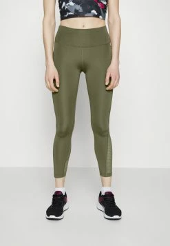 Nike Performance Leggings - Medium Olive/reflective Silver