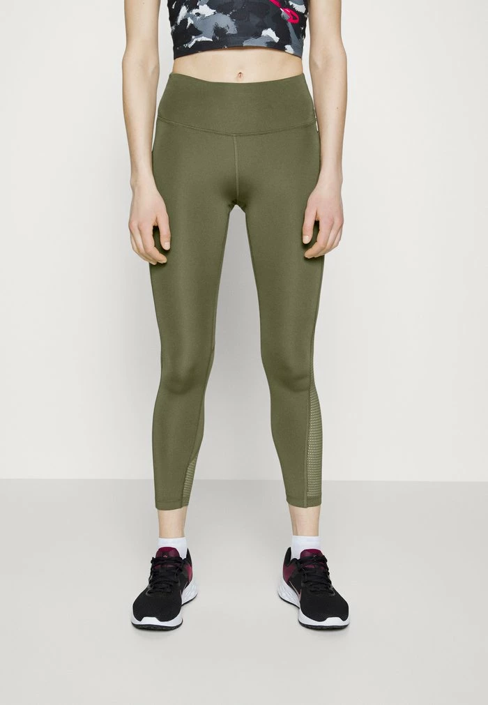 Nike Performance Leggings - Medium Olive/reflective Silver 1 Nike Performance Leggings - Medium Olive/reflective Silver
