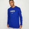 Nike Performance MLB LA DODGERS DOUBLE HEADER LONGSLEEVE - Club Wear - Rush Blue