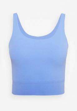 Nike Performance THE YOGA LUXE CROP TANK - Top - Royal Pulse/aluminium -Nike Performance store be37ad966e8342239d04ae915d0f887f