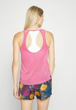 Nike Performance ONE BREATHE TANK - Top - Desert Berry/white -Nike Performance store be3e672d8d794567ac616c6dbe6a9b73