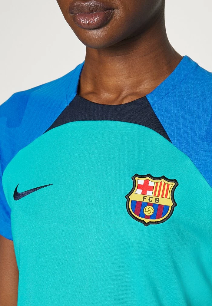 Nike Performance FC BARCELONA STRIKE - Club Wear - Oracle Aqua/signal Blue/obsidian 6 Nike Performance FC BARCELONA STRIKE - Club Wear - Oracle Aqua/signal Blue/obsidian - Image 6