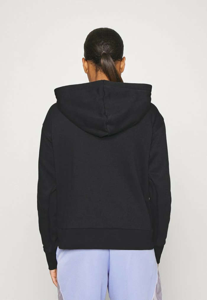 Nike Performance NBA BROOKLYN NETS ESSENTIAL FULL ZIP - Zip-up Sweatshirt - Black 3 Nike Performance NBA BROOKLYN NETS ESSENTIAL FULL ZIP - Zip-up Sweatshirt - Black - Image 3