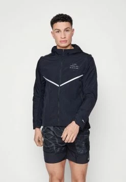 Nike Performance TRANSIT - Running Jacket - Black -Nike Performance store bec5f39fb4484c18ae637587f5414cf4